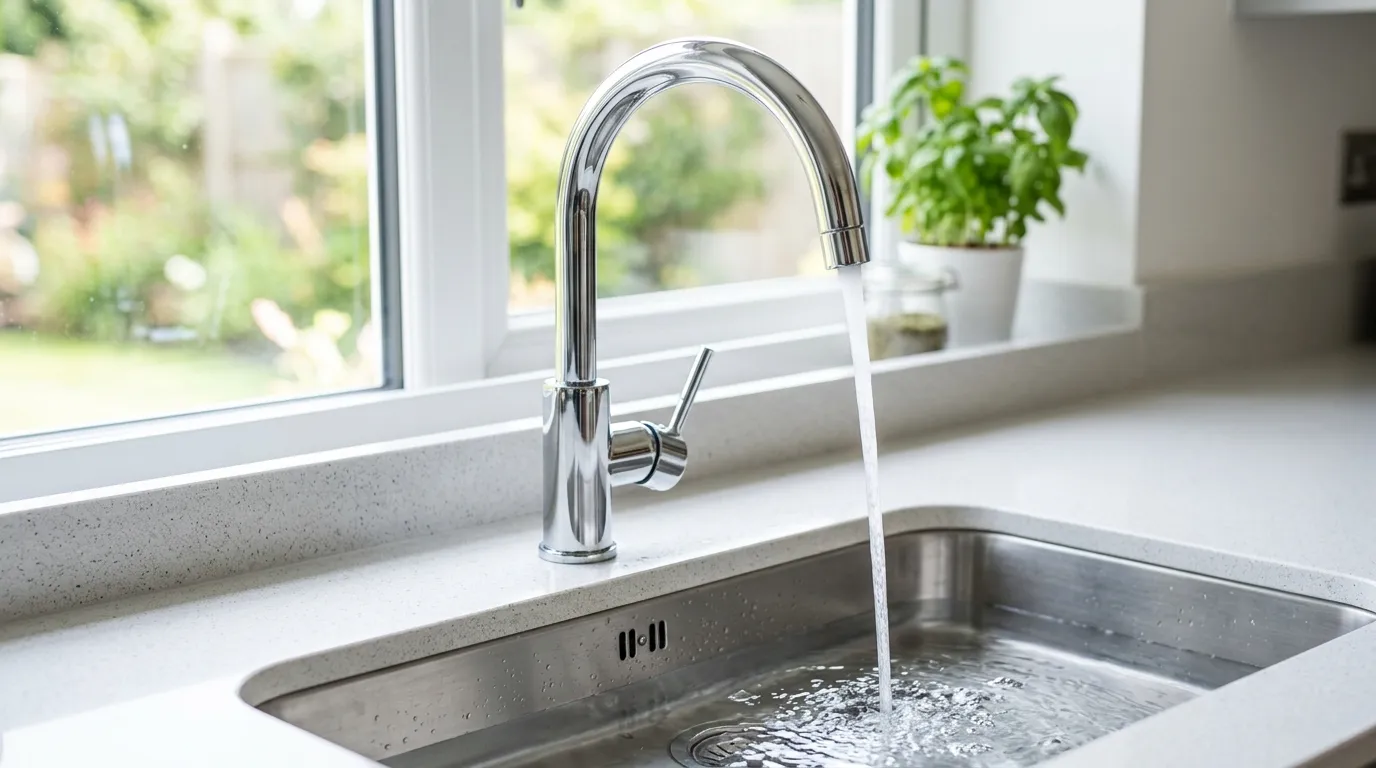 Local Plumbing Master Pros same day plumber fixing a faucet in Lone Rock, IA